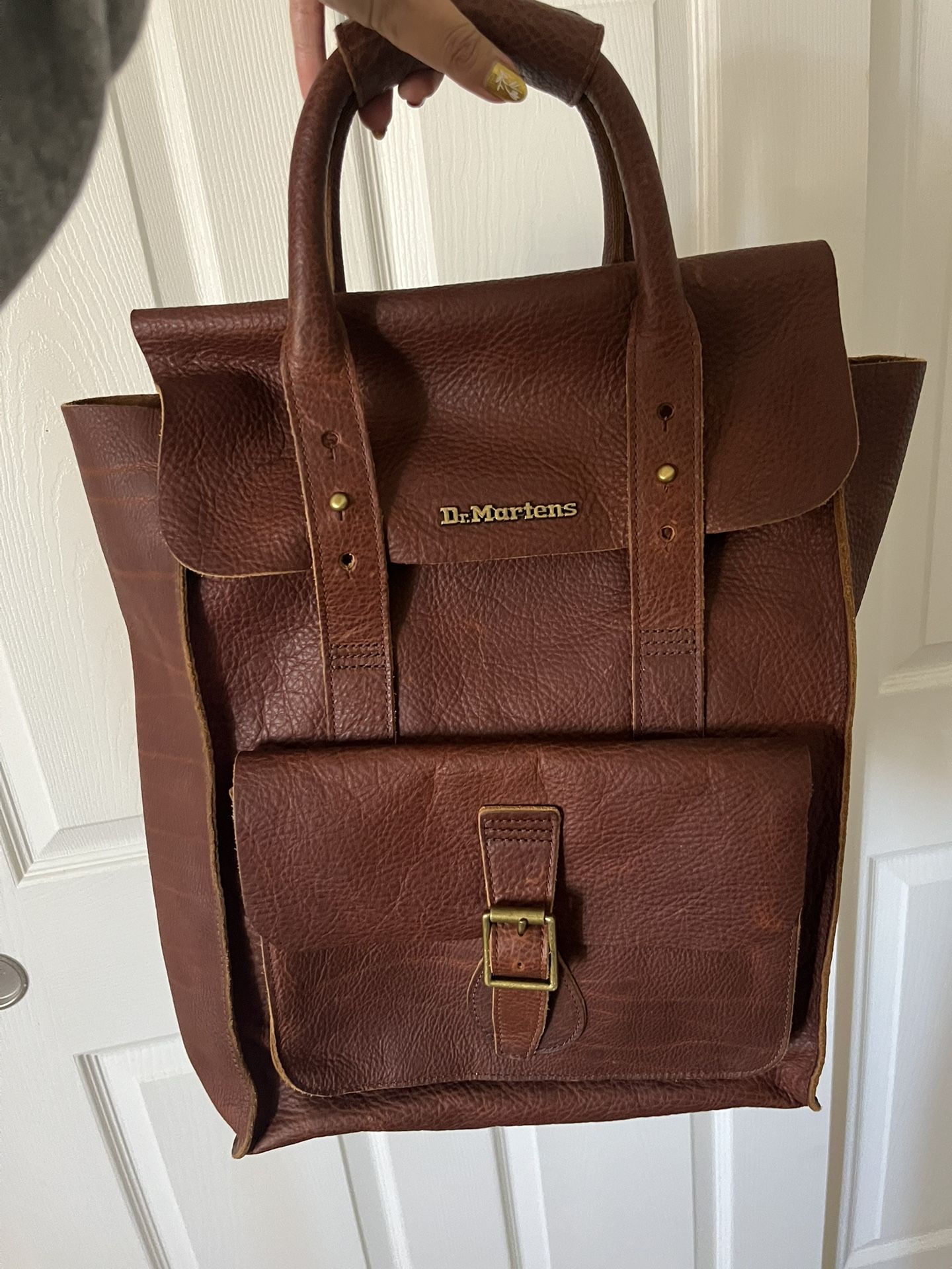 Doc Martens Brown Leather Backpack