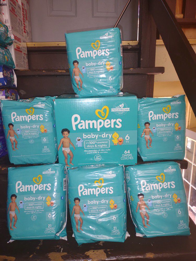 Pampers Size 6 