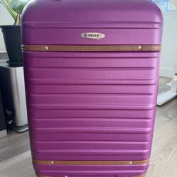 Purple Hard-Shell Carry-On Luggage – Great Condition