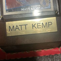 dodgers matt kemp card