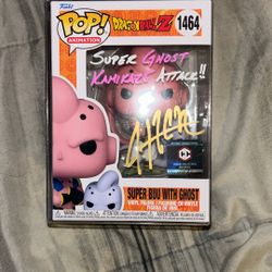 Dragon Ball Z Super Buu With Ghost Signed 