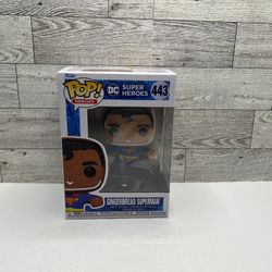 Funko Pop! Heroes Dc Super Heroes Gingerbread  Superman Vinyl Figure / Figurine EN Vinyle 443