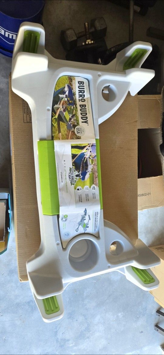 burro buddy wheelbarrow tray