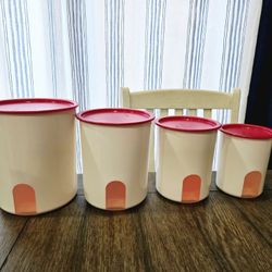 Tupperware Storage Canisters 