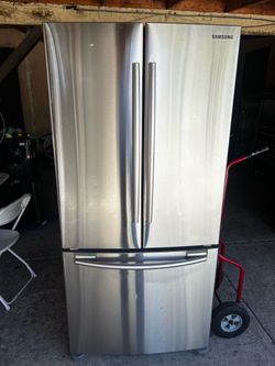 Counter-Depth Samsung Stainless Steel Refrigerator