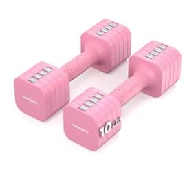 FEIERDUN - 5-in-1 Adjustable Dumbbell Set of 2