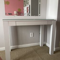 White Desk Only 