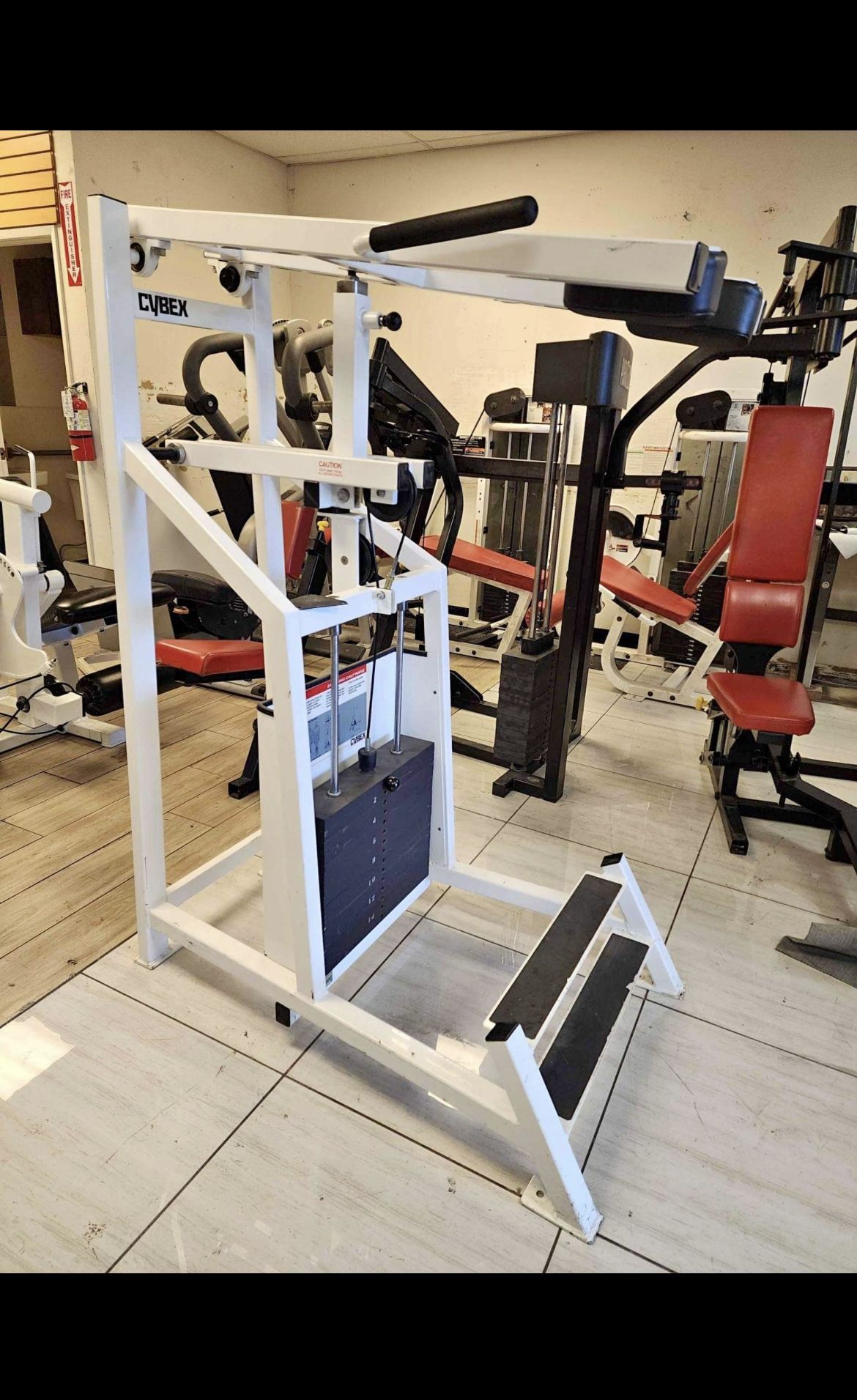 Cybex Classic Standing Calf Commercial Gym Equipment Exercise Fitness Weight Machine