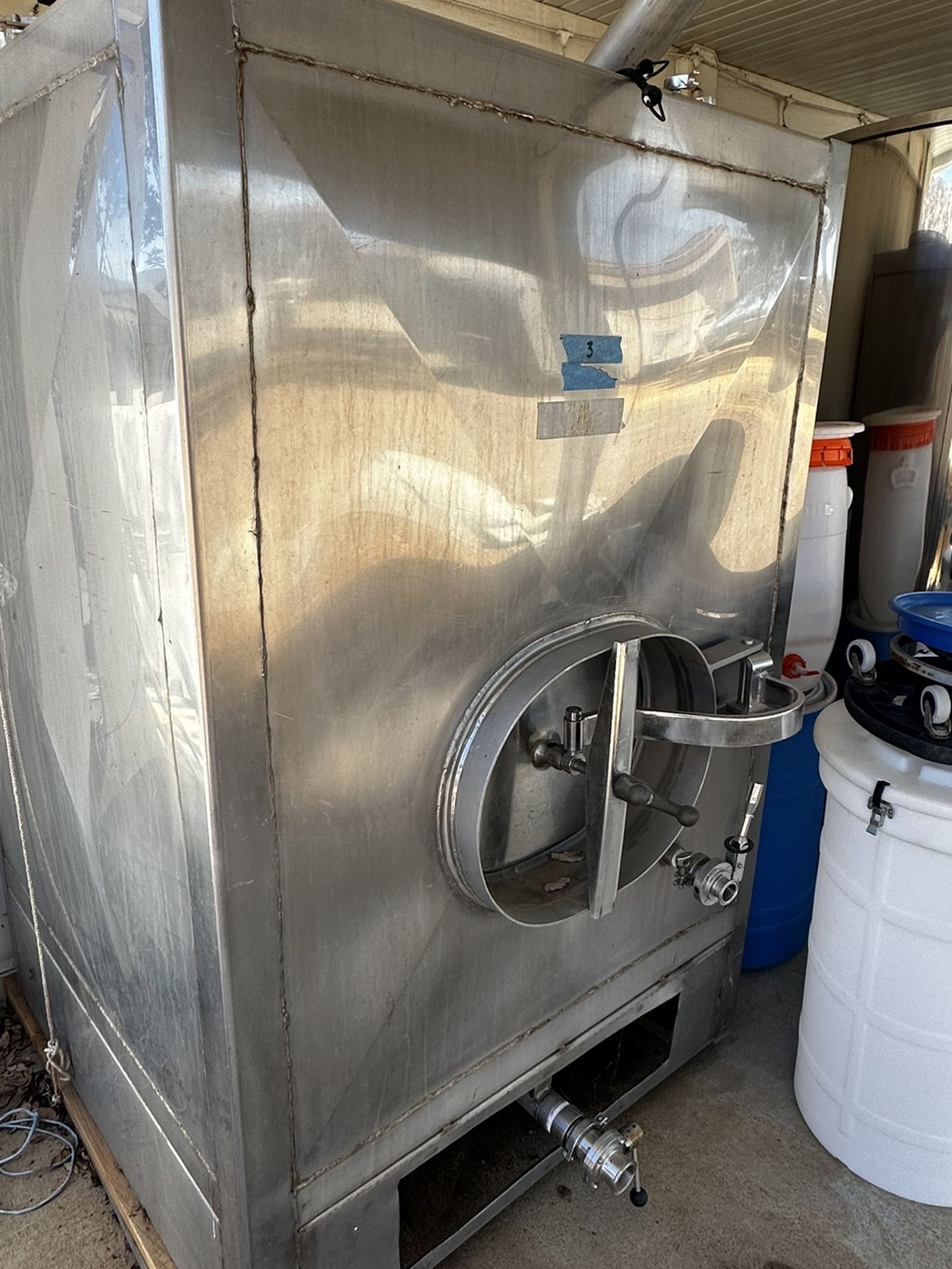 500 Gallon Stainless Steel Tank