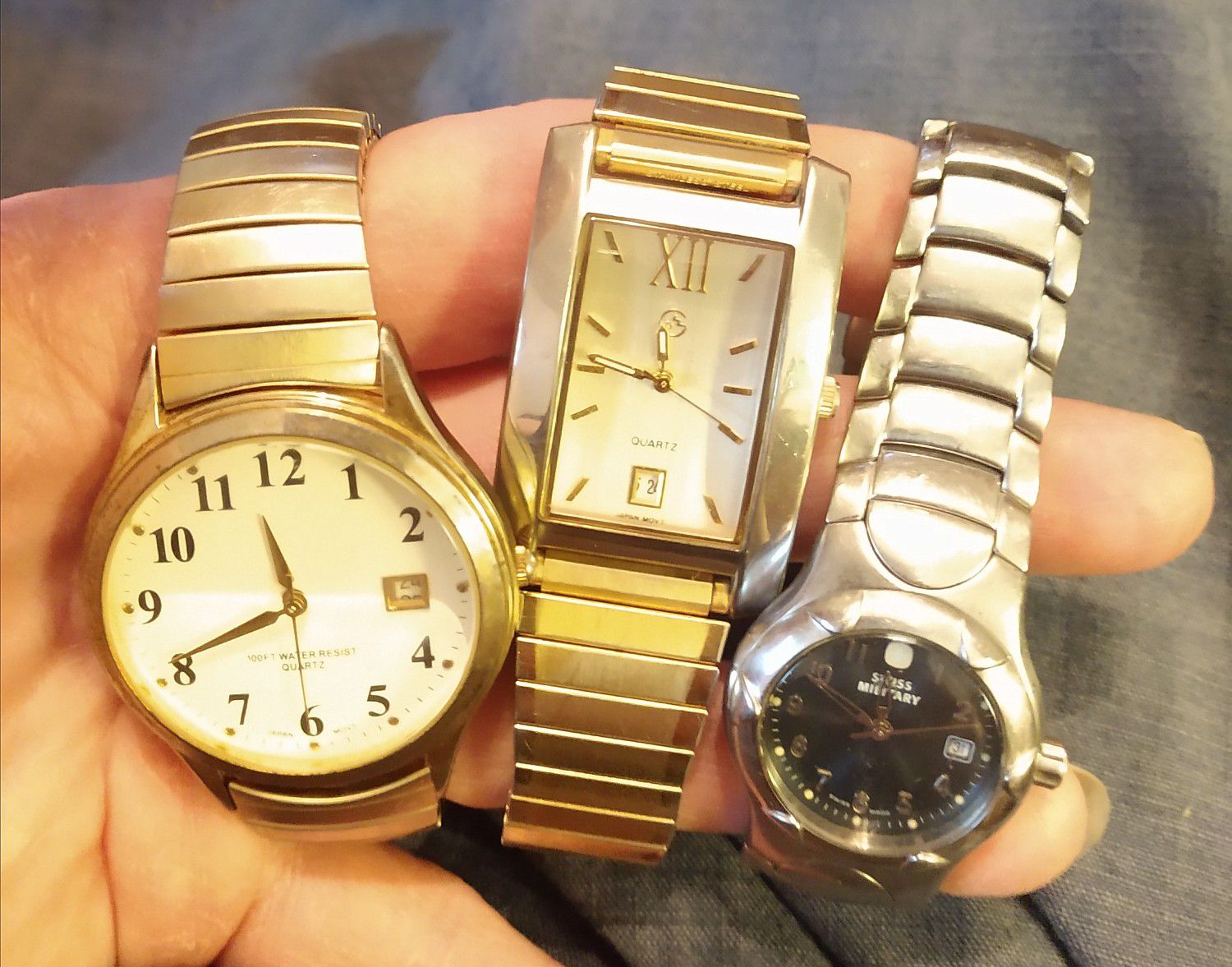 3 set's of men's watches