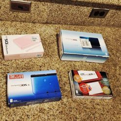 Nintendo Handheld Units Complete in Box Like Brand new (North American Consoles)