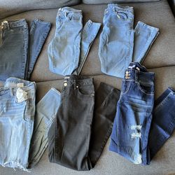 Jeans/shorts/skirts