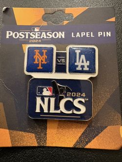 2024 LA Dodgers NY Mets NLCS Collector Pin.