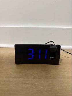 Digital Projection Alarm Clock