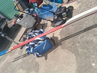 40 foot of rope and 2 10 foot ores