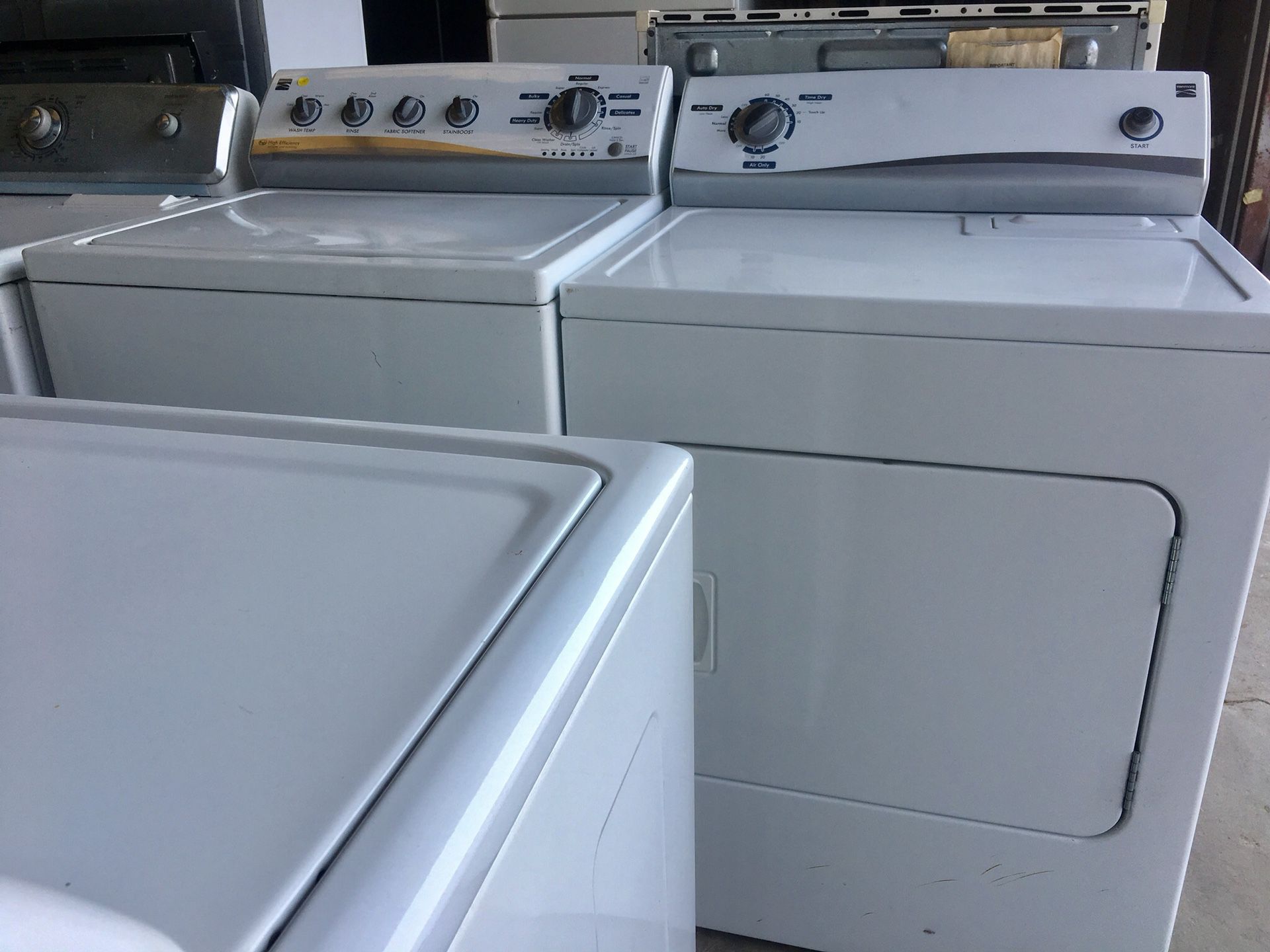 Newer Kenmore Washer/Dryer Electric Set