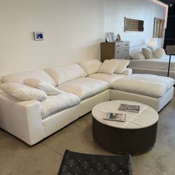 RH Cloud Modular Sofa Sectional Chaise Couch in Performance Fabric — FREE Delivery