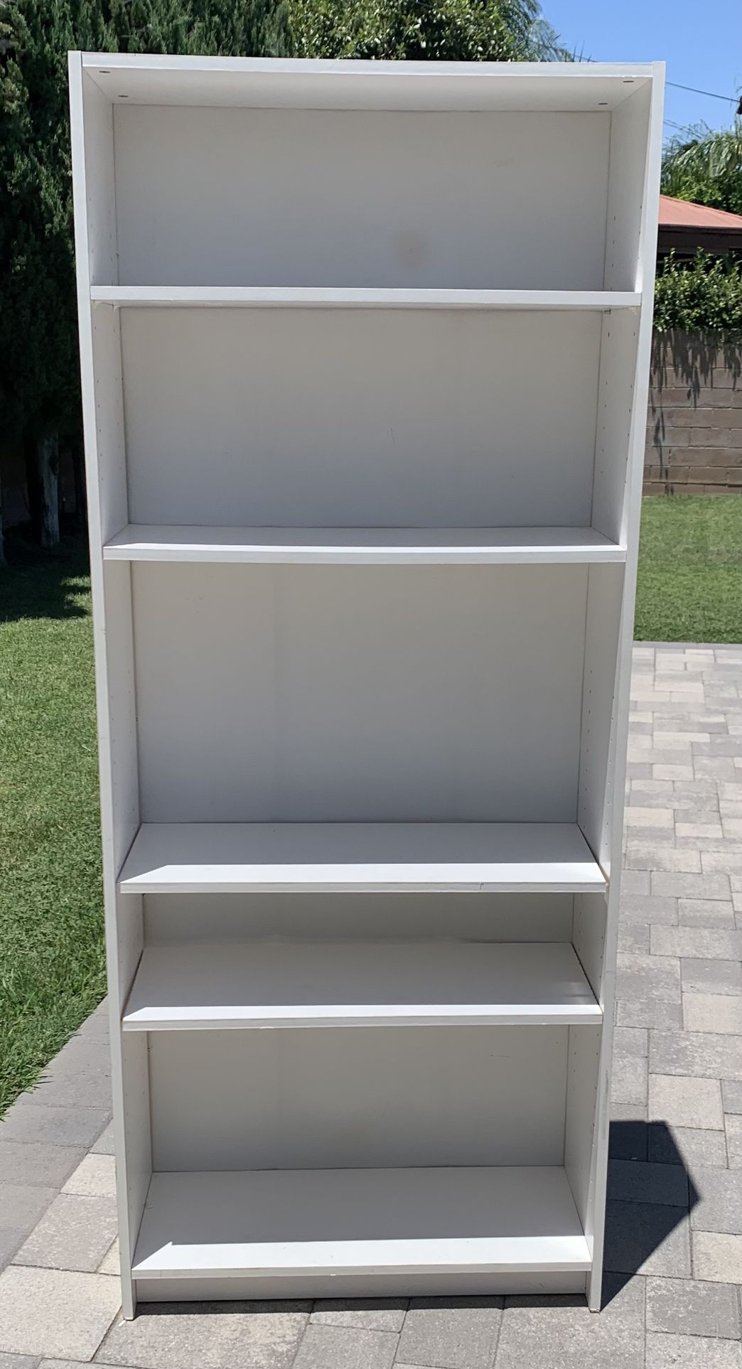 White Bookcase 