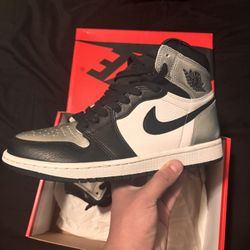Jordan 1 Silver Toe Size 8 Men