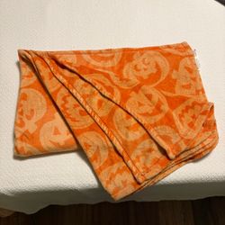 Pumpkin Jack O’Lantern Halloween Throw Blanket