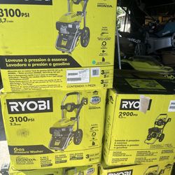 Pressure Washer Rioby Con Honda 3100