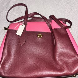 Pink Coach Purse 