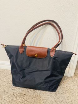 Longchamp Le Pliage Navy Tote Bag