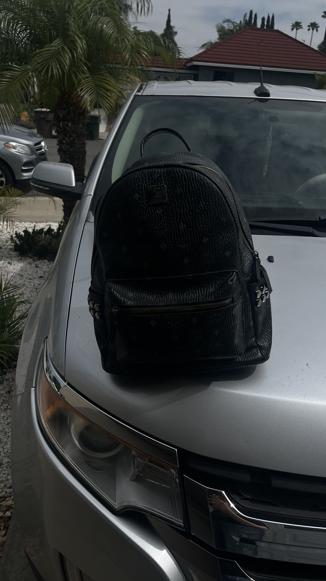 Black Mcm Backpack