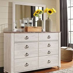 Beautiful Brand New Dresser And Night Stand 