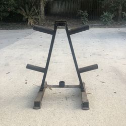 Barbell And Weight Stand