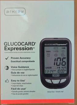 NEW Arkray Glucocard Expression Blood Glucose Monitor