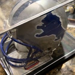 Autographed Helmet & Jersey NFL Football