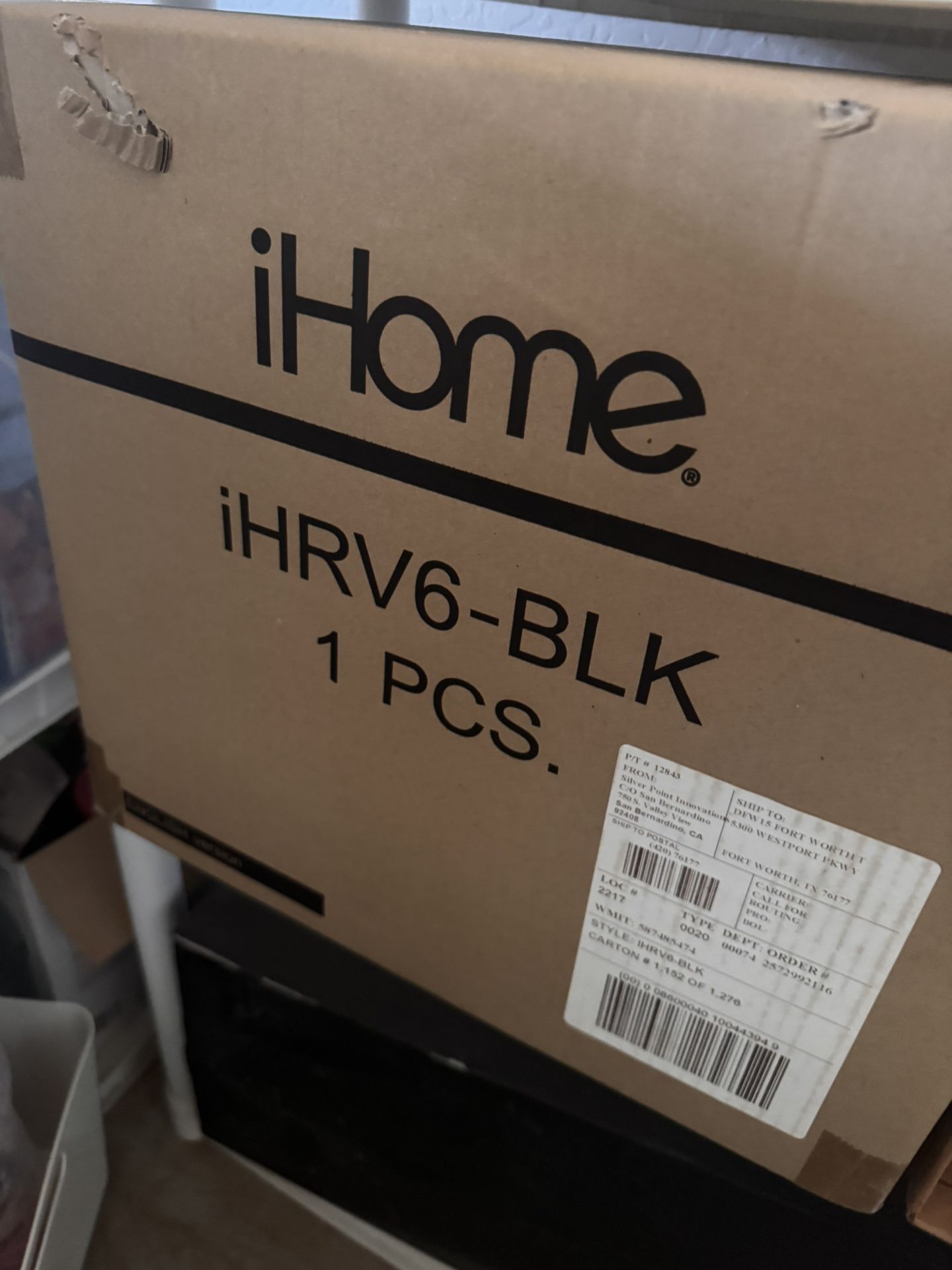 iHome AutoVac Nova Self Empty Robot Vacuum Mop, Laser and Home Map Navigation