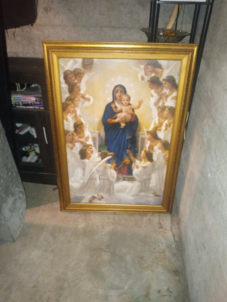 MOTHER MARRY WITH JESUS AND THE ANGELS