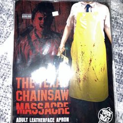 Trick or Treat Studios Texas Chainsaw Leatherface Child Apron Costume Scary NEW