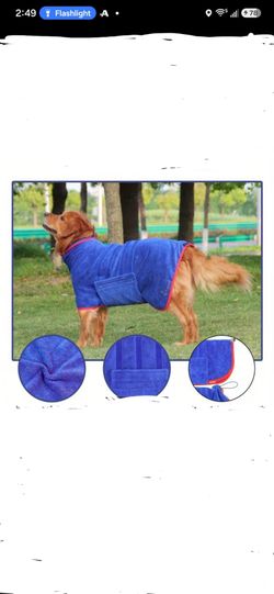 Pet Wrap Around Towel For Dogs