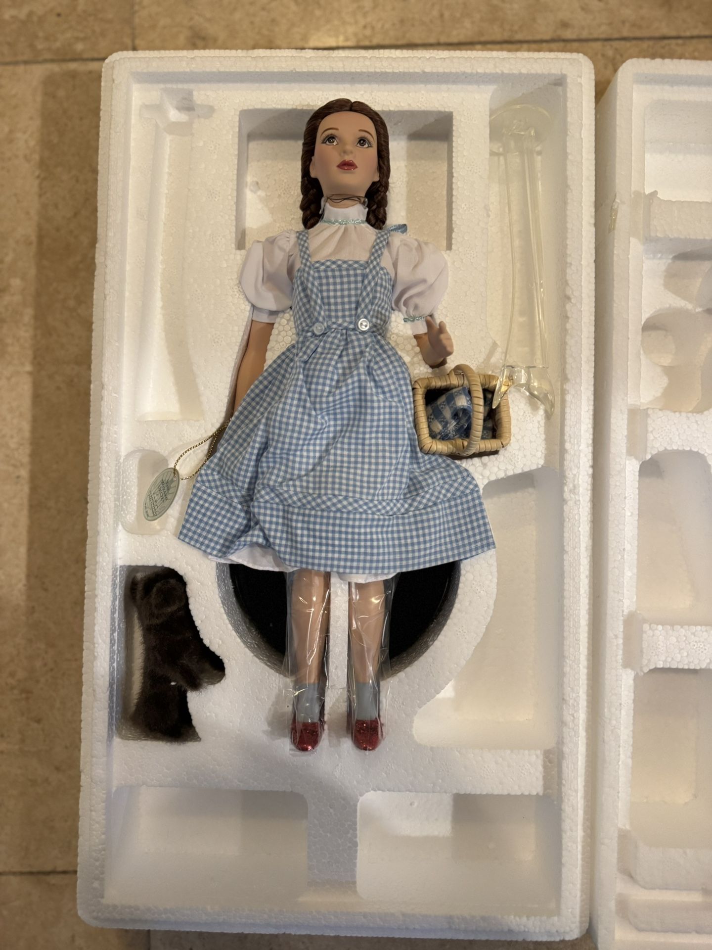 Porcelain Wizard Of Oz Dorothy Barbie 
