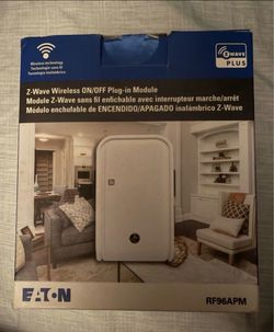 Eaton Z-Wave Plus Smart Plug (RF96APM) – Brand New In Box