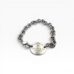 Tiffany & Co. Return to Tiffany Oval Tag 7.5" Bracelet. (Pre-Owned)