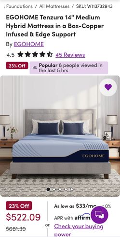Queen bed