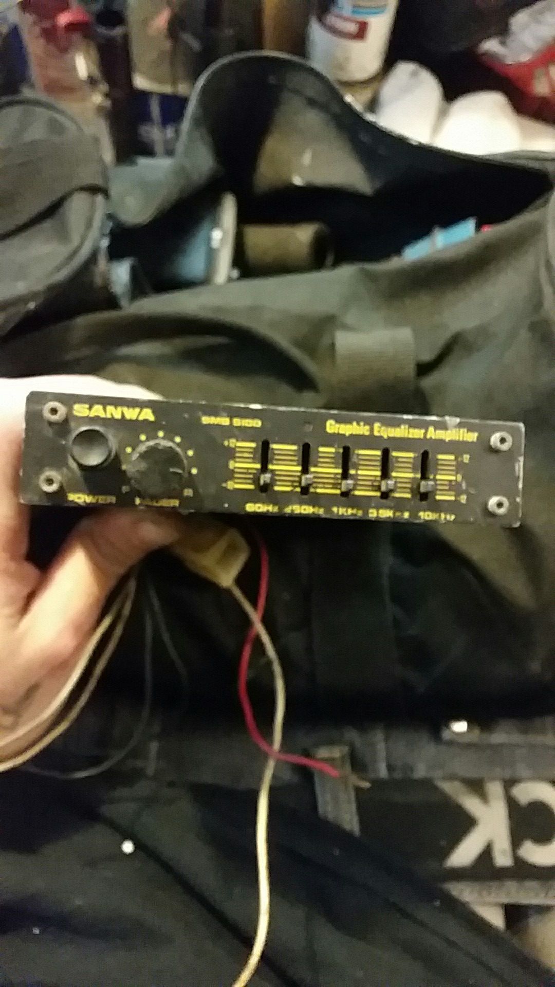 Sanwa graphic equalizer amplifier