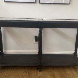 Black Console Table