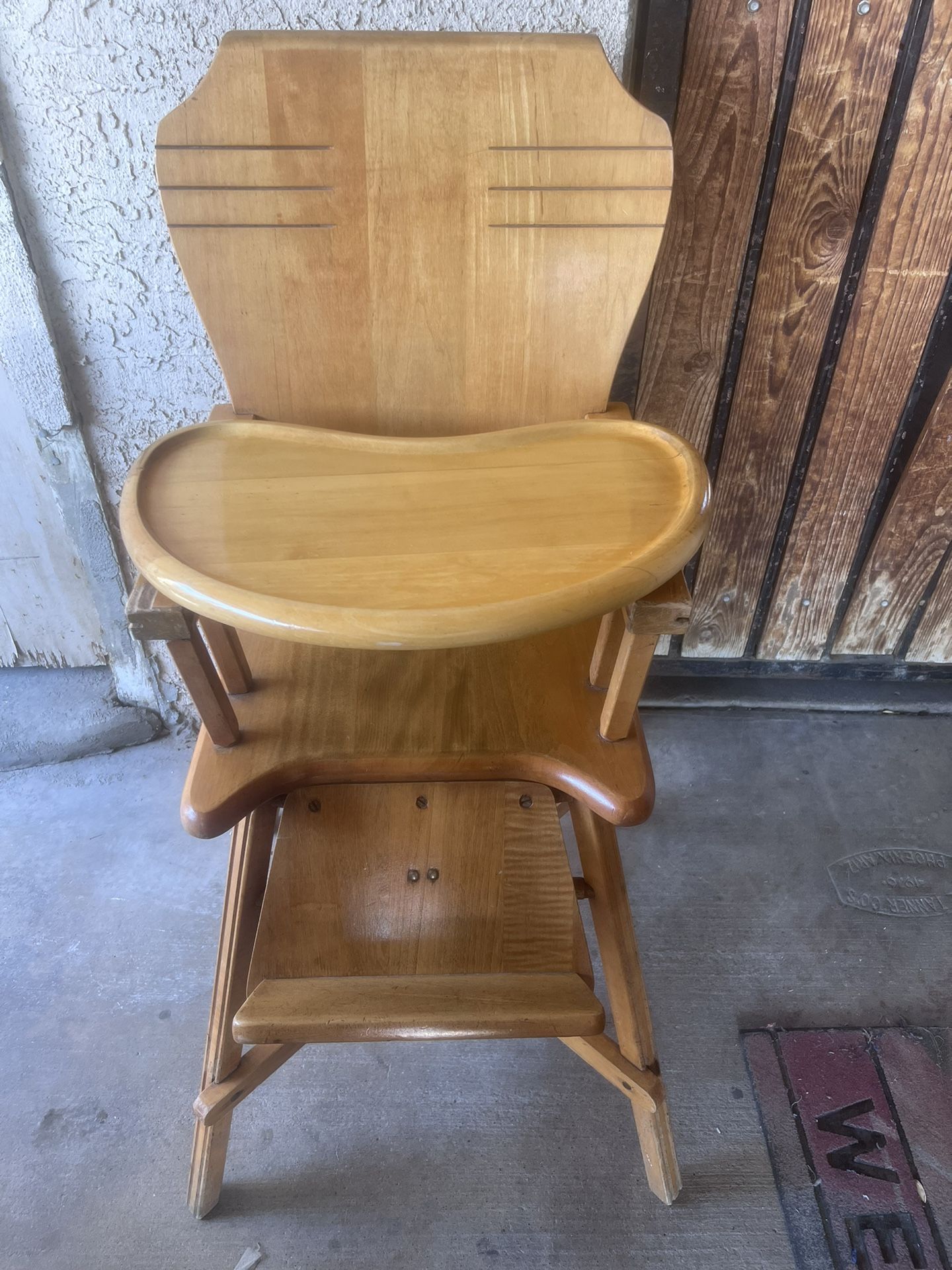 Vintage LEHMAN BABYGUARD HIGH CHAIR