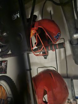 Red CA Helmet Size Sm