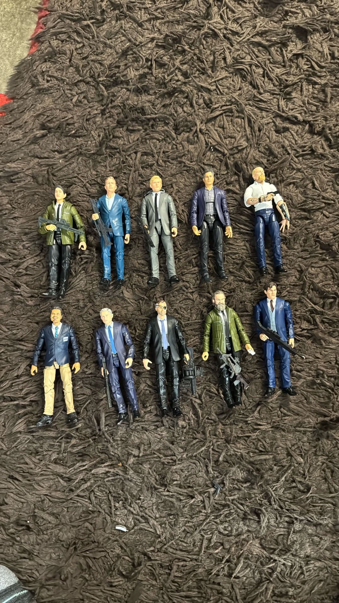Marvel Legends “suit Guys” Lot(10)