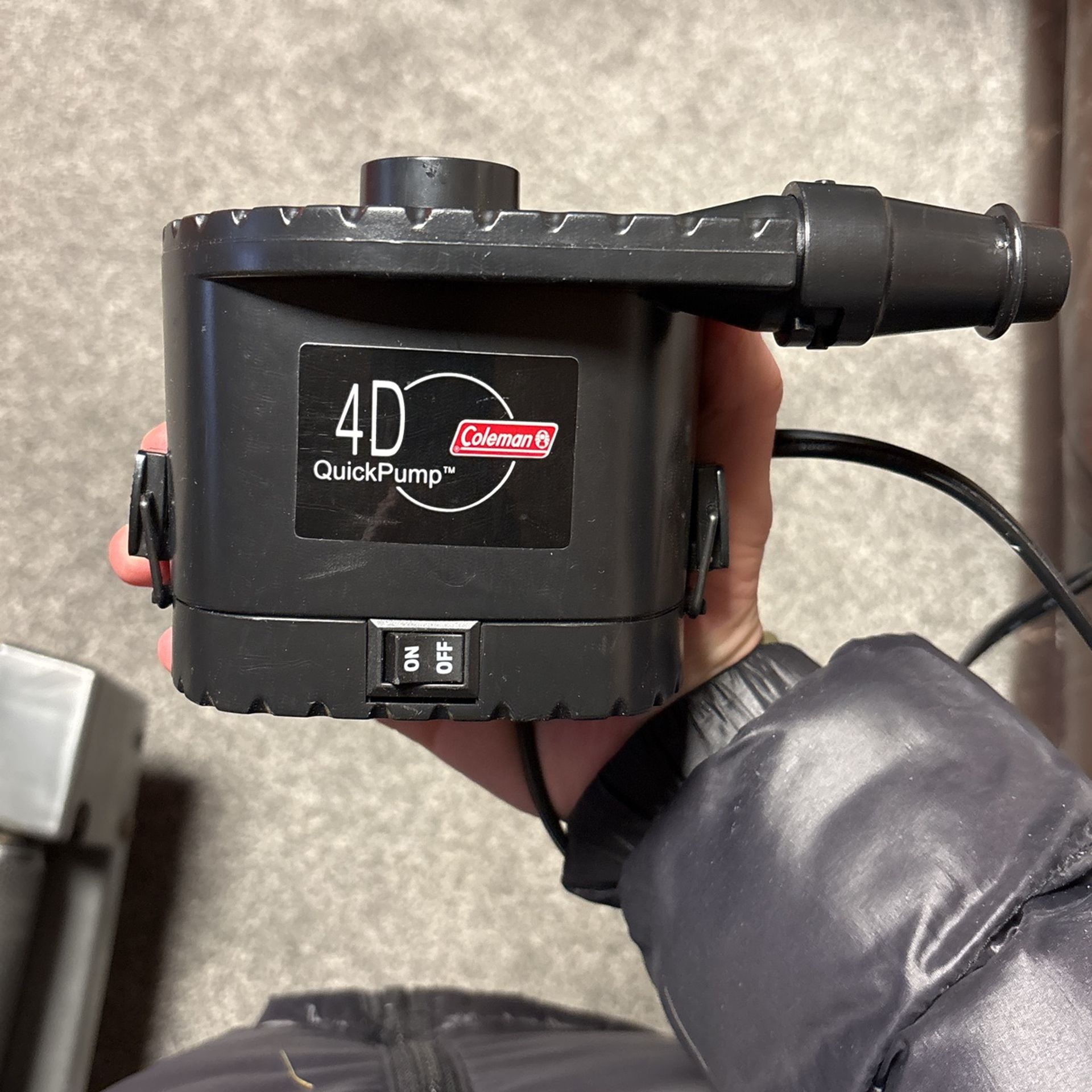 Coleman 4D Quick Pump For Air Mattress