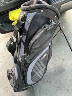 RAM Golf Stand Bag Black and Gray