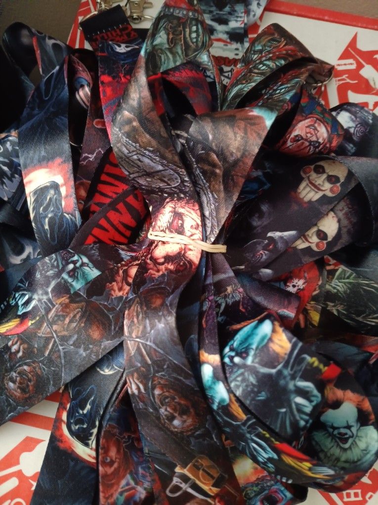 Horror Movie Lanyards New