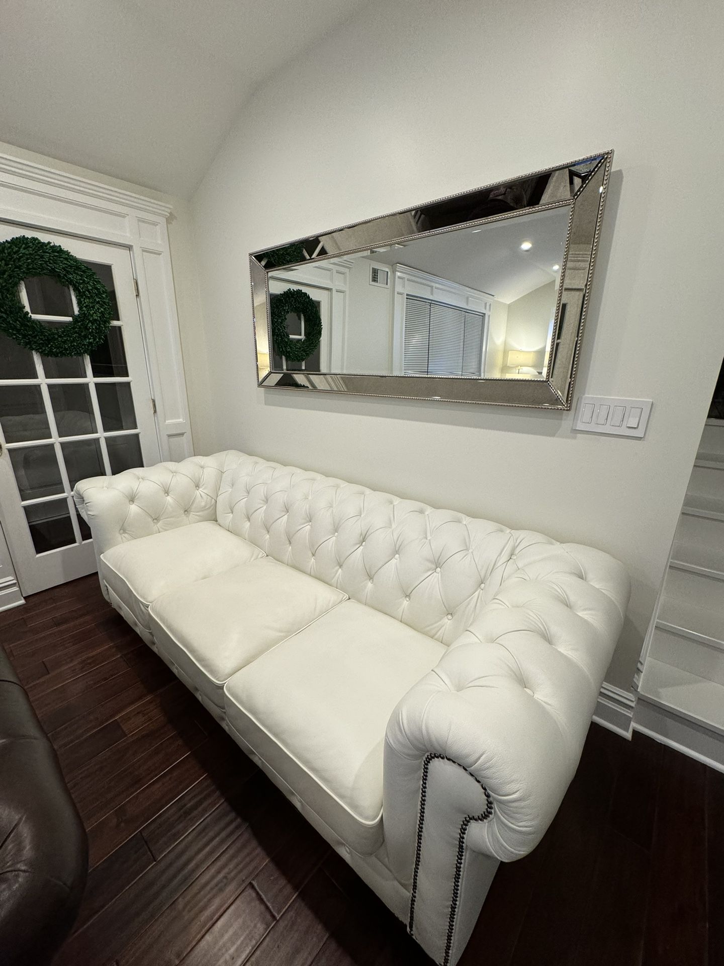 White Chesterfield 