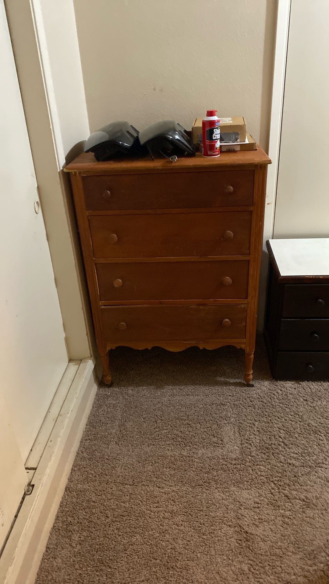 Antique Dresser With Wheels